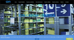 Desktop Screenshot of cdncadenalogistica.com